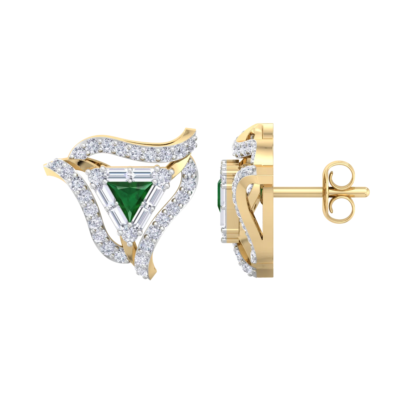 NATURAL DIAMOND JEWELLERY EARRING