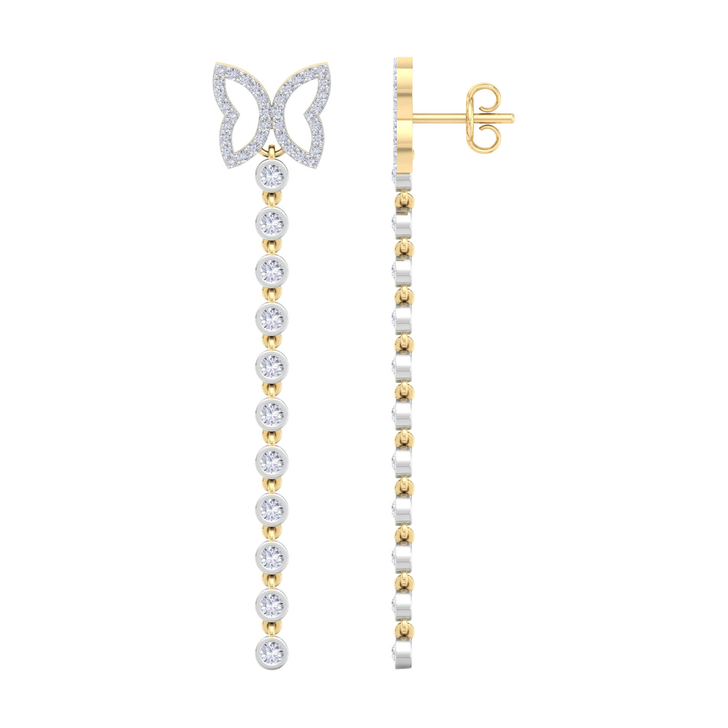 NATURAL DIAMOND JEWELLERY EARRING