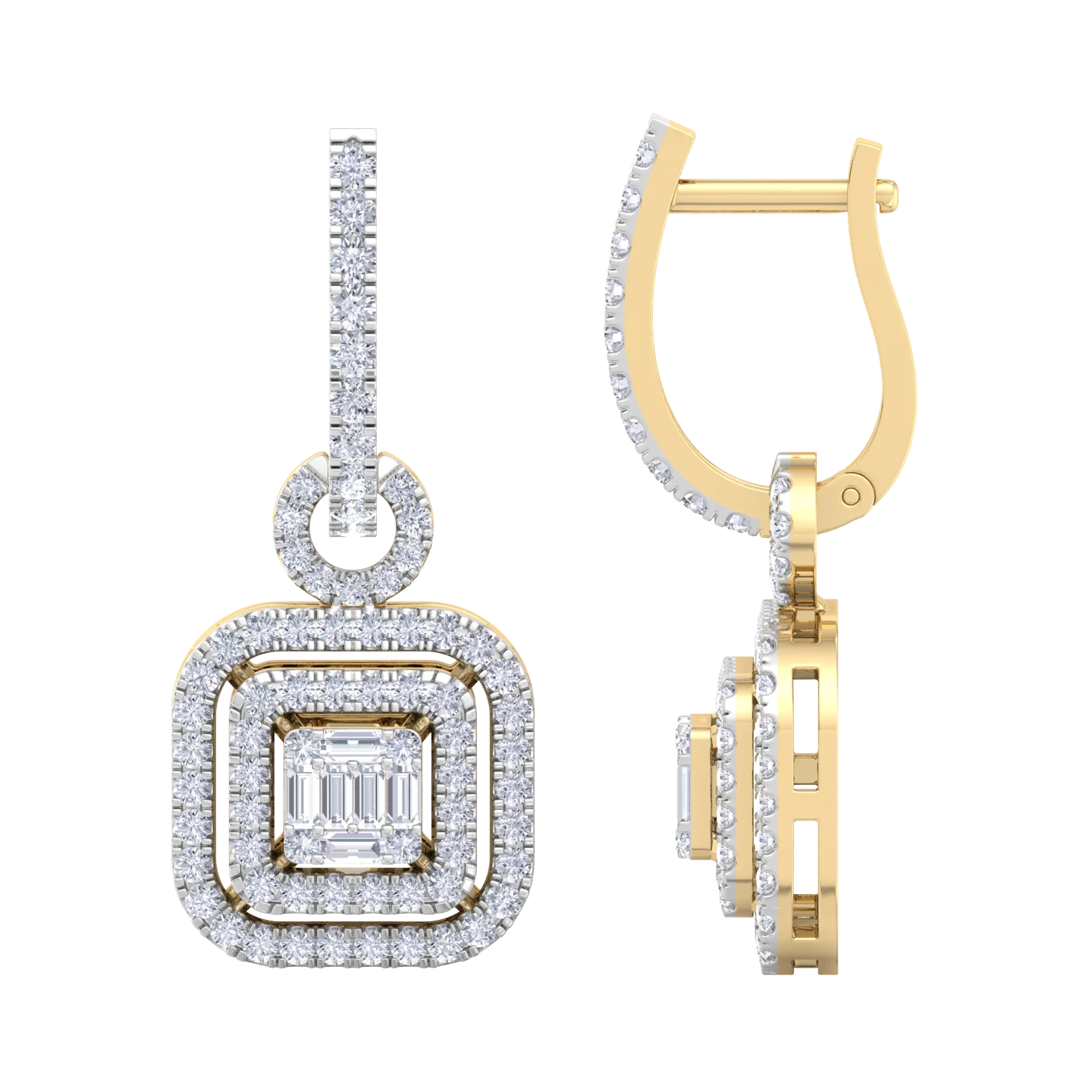 NATURAL DIAMOND JEWELLERY EARRING