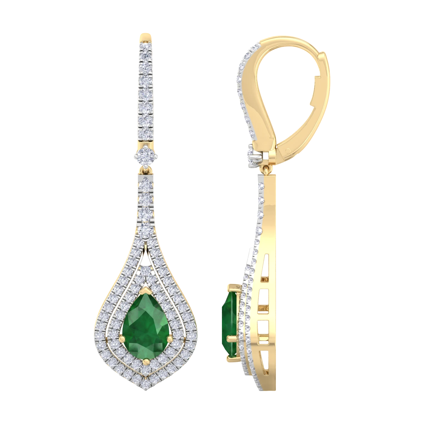 NATURAL DIAMOND JEWELLERY EARRING