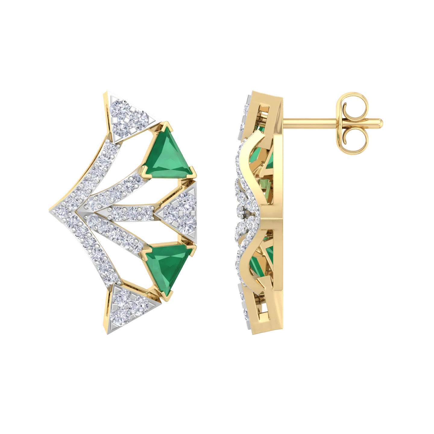 NATURAL DIAMOND JEWELLERY EARRING