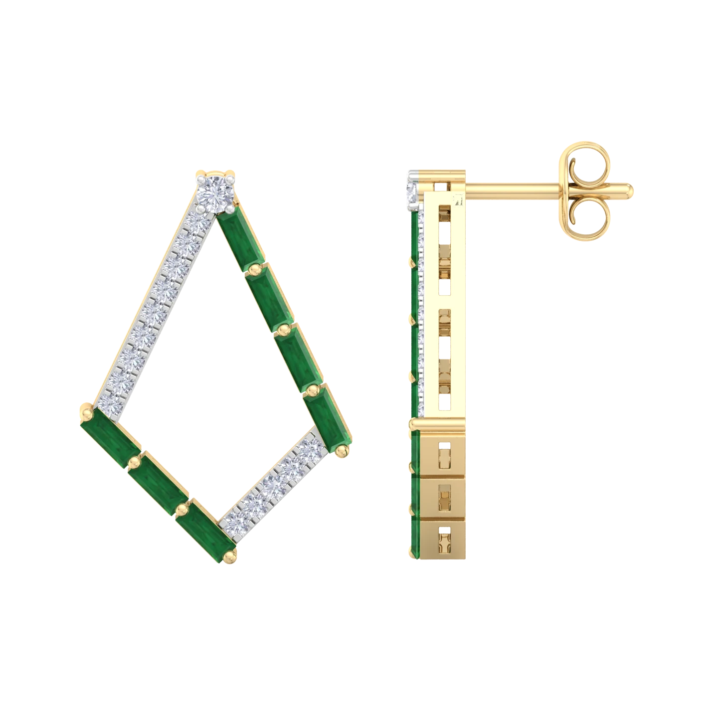 NATURAL DIAMOND JEWELLERY EARRING