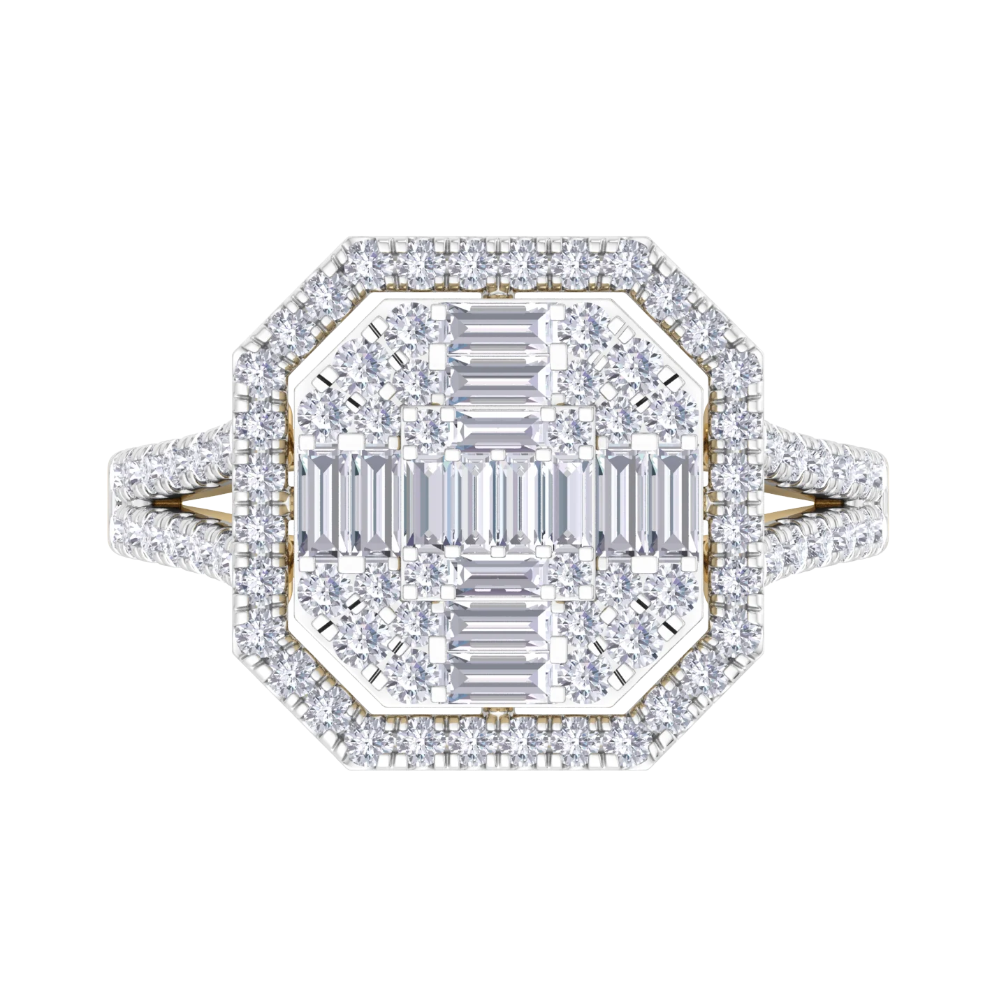 NATURAL DIAMOND JEWELLERY RING