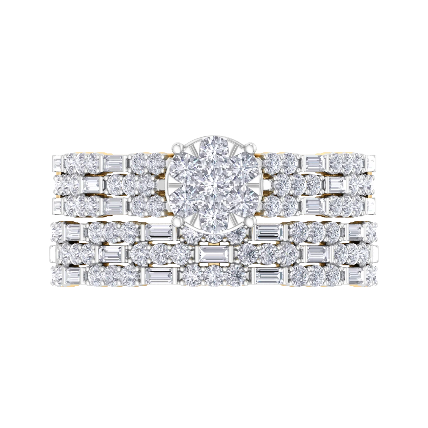 NATURAL DIAMOND JEWELLERY RING