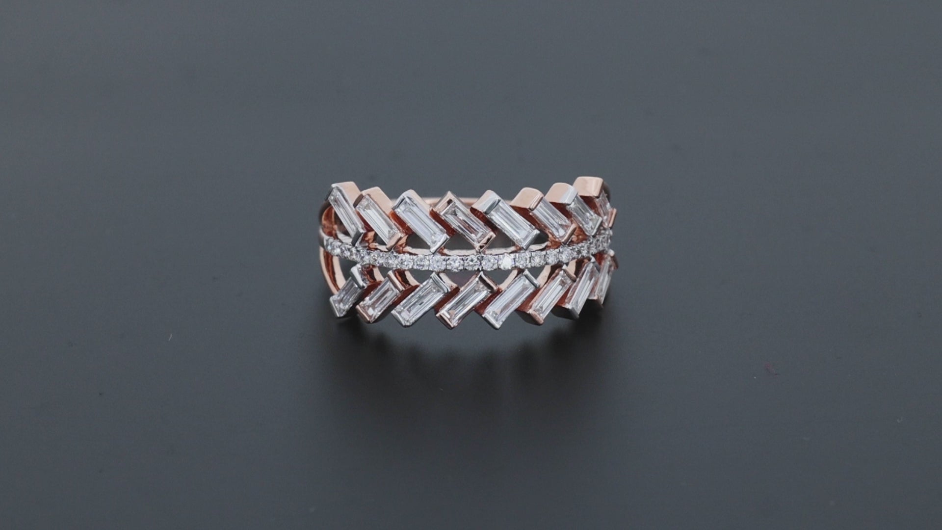 NATURAL DIAMOND JEWELLERY RING